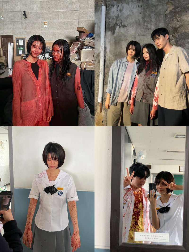 전소영 피칠갑 비하인드 공개 이 장면 하나로 분위기가 달라졌다 이미지 2