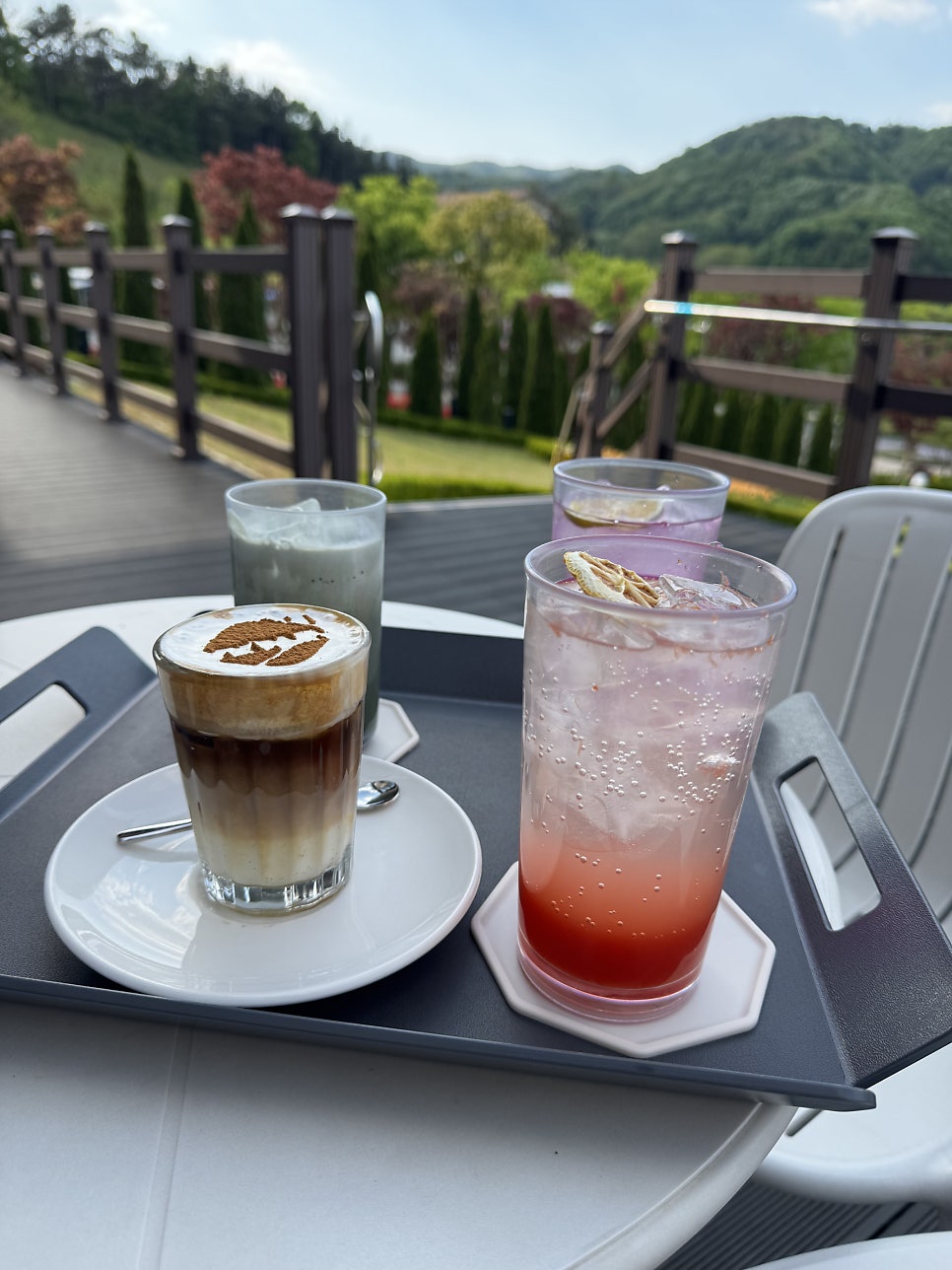 용인 베툴라 카페, 유럽 정원뷰 야외 테라스 애견 동반 후기 — 사진 2