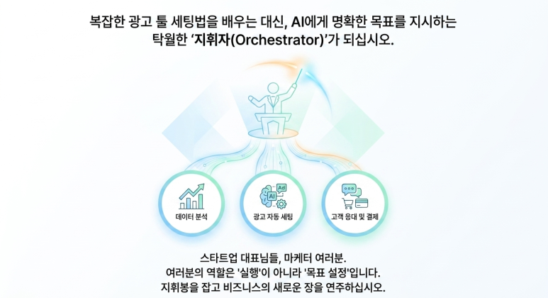 이제는 지휘자가 되어야 한다