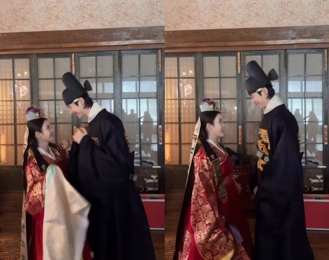 아이유 변우석 혼례복 댄스 지금 다시 보는 사람들이 많다.! 이미지 1