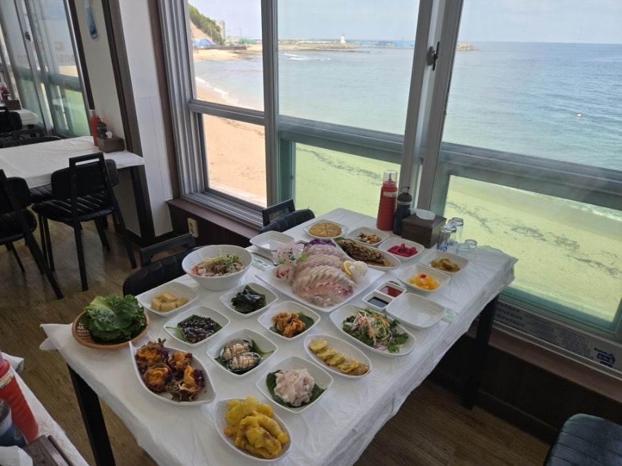 아야진 애견동반 횟집, 수락간횟집 오션뷰 즐기기 — 사진 2