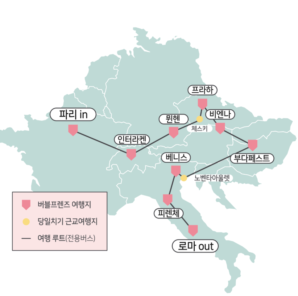 여자 혼자 유럽 20박 22일 경비·코스 완벽 정리 — 사진 3