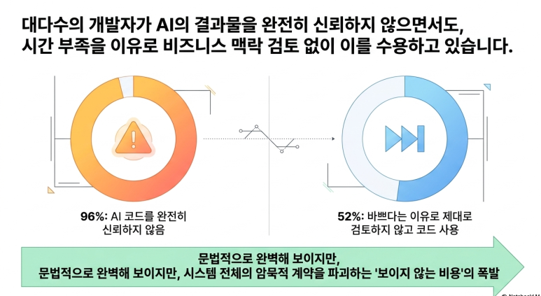 맥락 검토 없이 수용한 결과