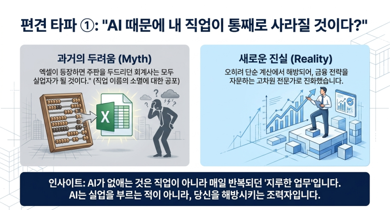 내 직업이 사라진다는 편견