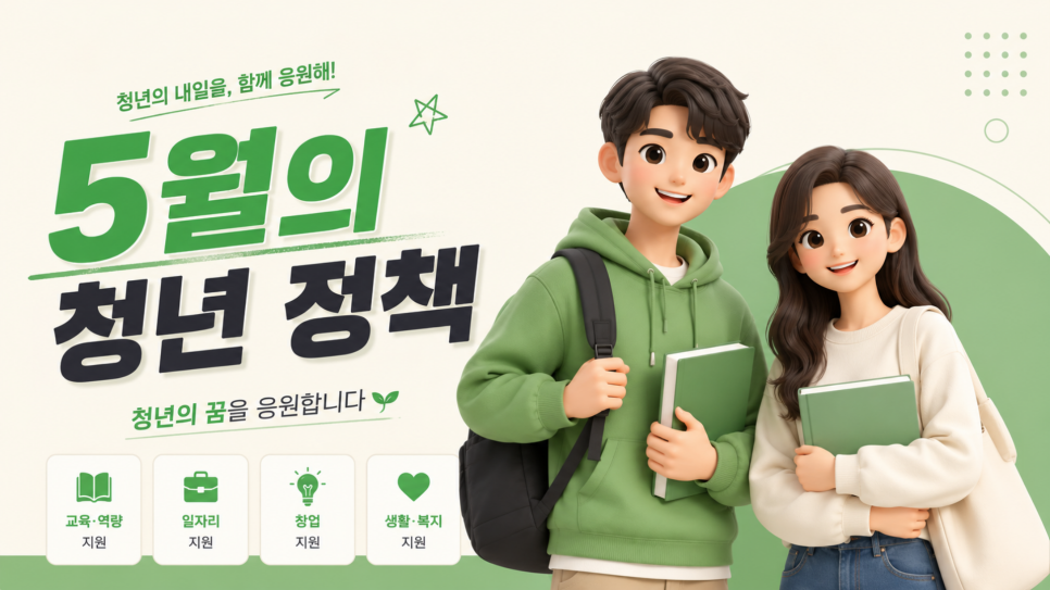 5월 청년 지원 정책