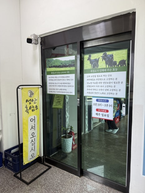 성산흑염소 사진 3
