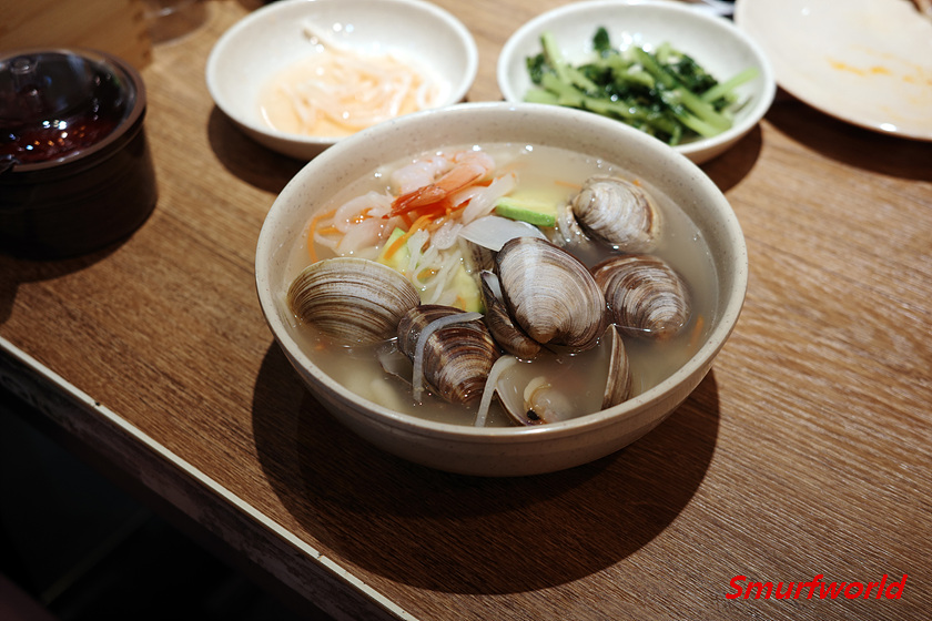 비단백합수제비 사진 4