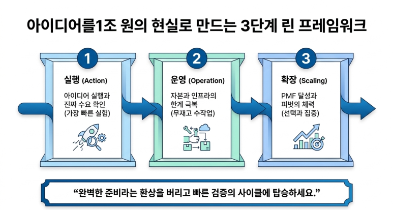 3단계 린 프레임워크