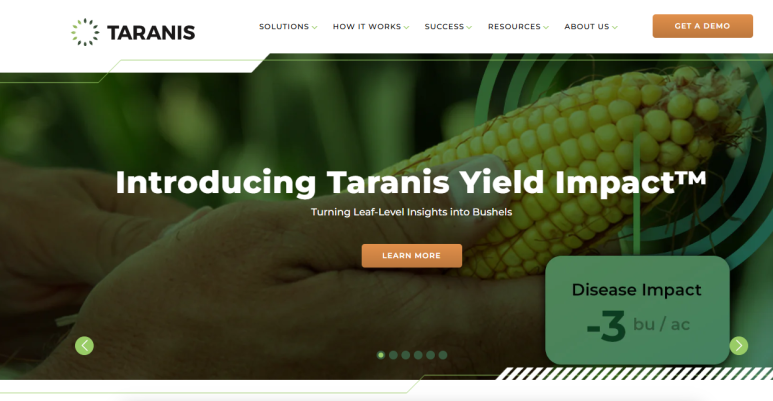 TARANIS 홈페이지