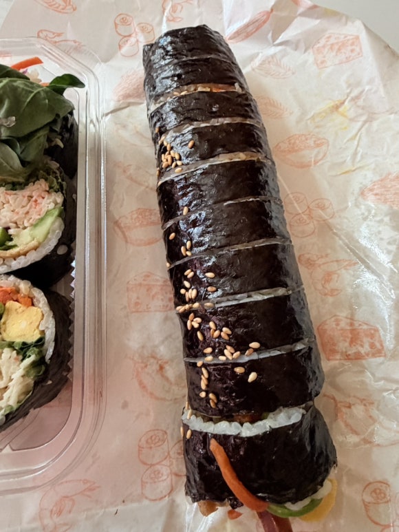 상도동 김밥 맛집 씽씽김밥 루꼴라샐러드김밥