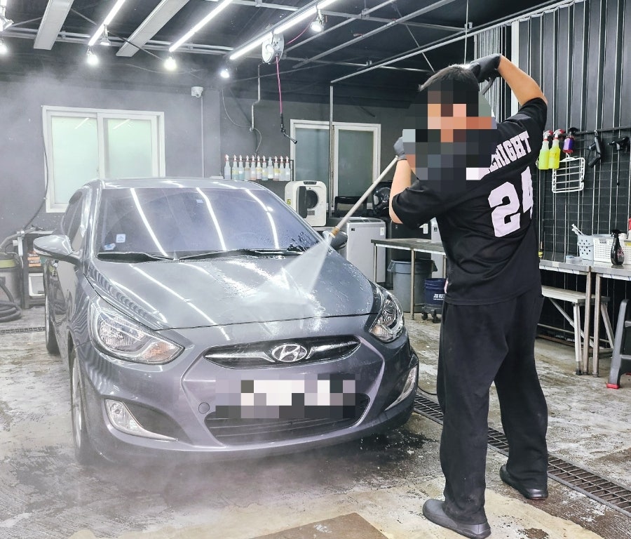 수원 강아지 차량 실내세차: 블루라인 디테일링 후기 — 사진 3