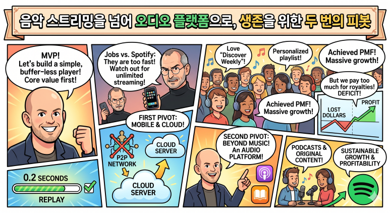 스포티파이의 피봇