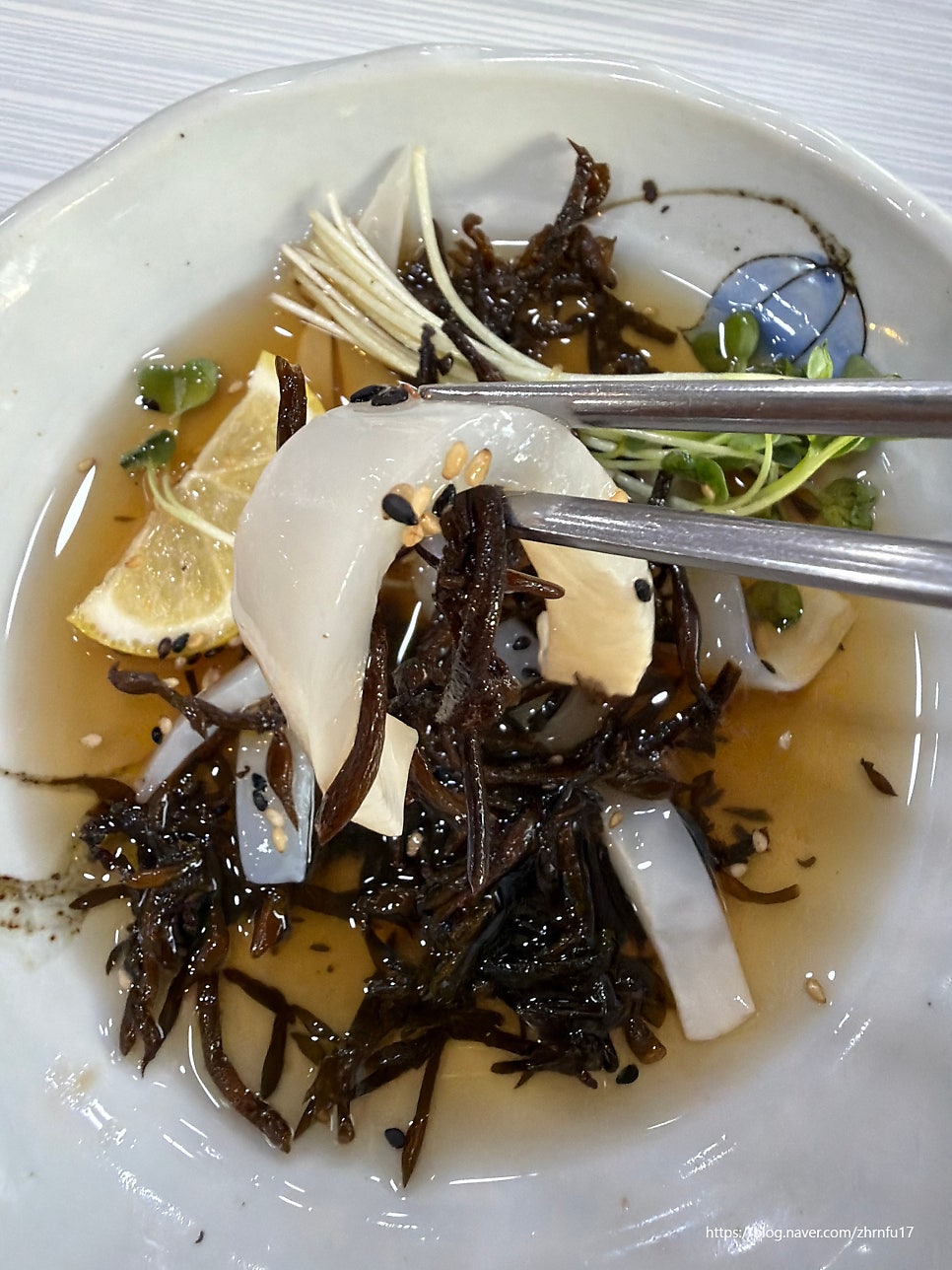 제주 중문 맛집 엉덩물횟집 B코스: 갈치회부터 지리탕까지 완벽 코스 — 사진 14