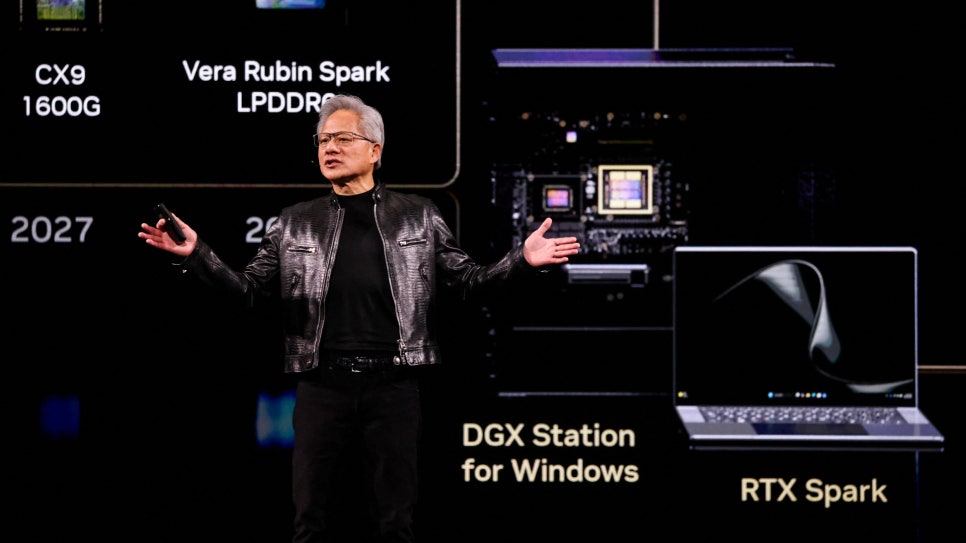 AI PC 시대가 본격화되나, 엔디비아 RTX Spark 노트북 '젠슨 황 키노트 현장' 이미지 6