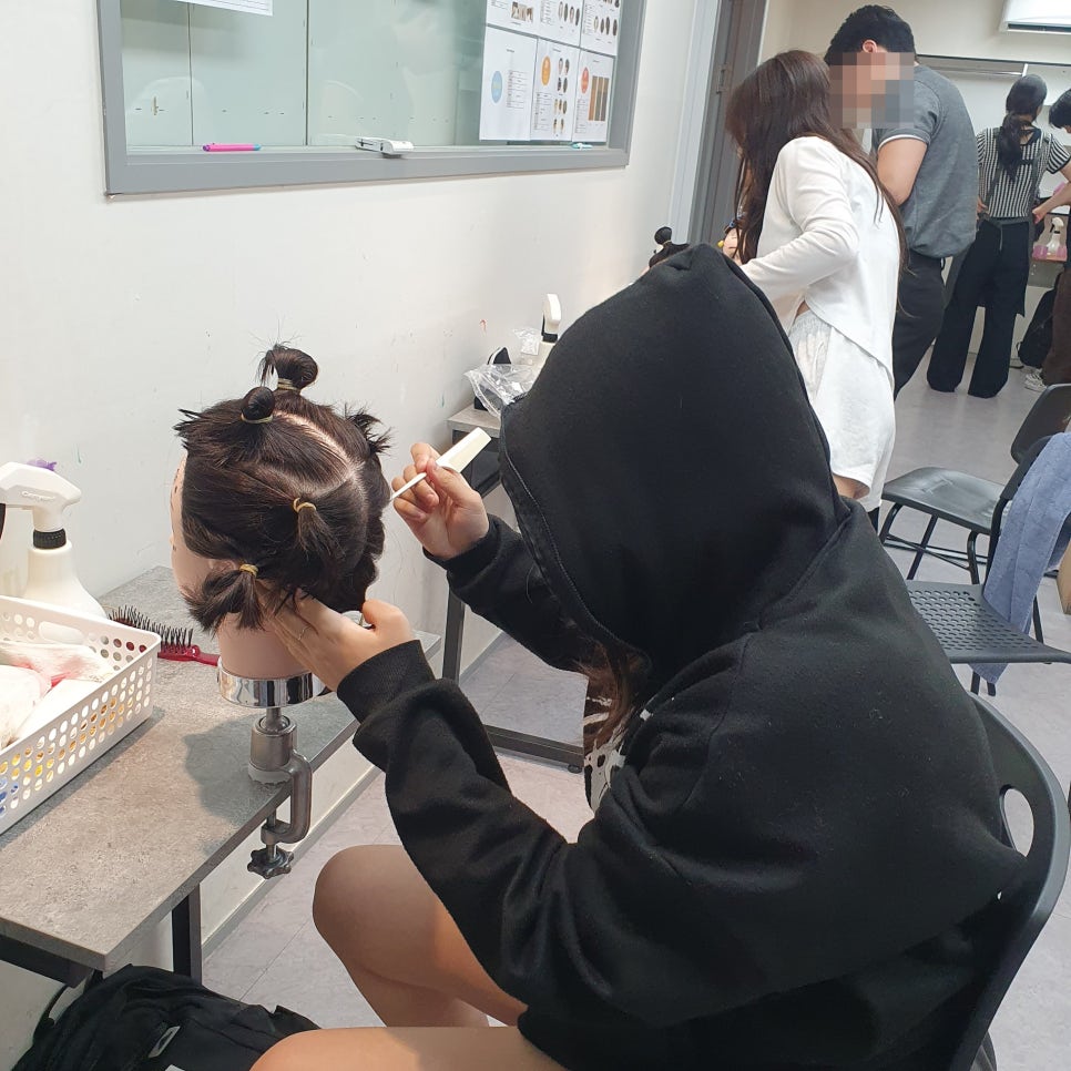 송파미용학원 헤어국가자격증 원패스 후기 — 사진 6