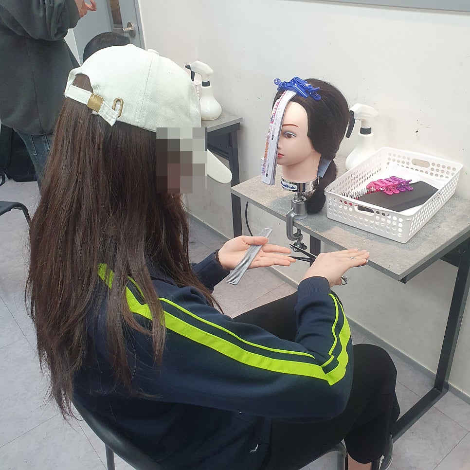 송파미용학원 헤어국가자격증 원패스 후기 — 사진 7