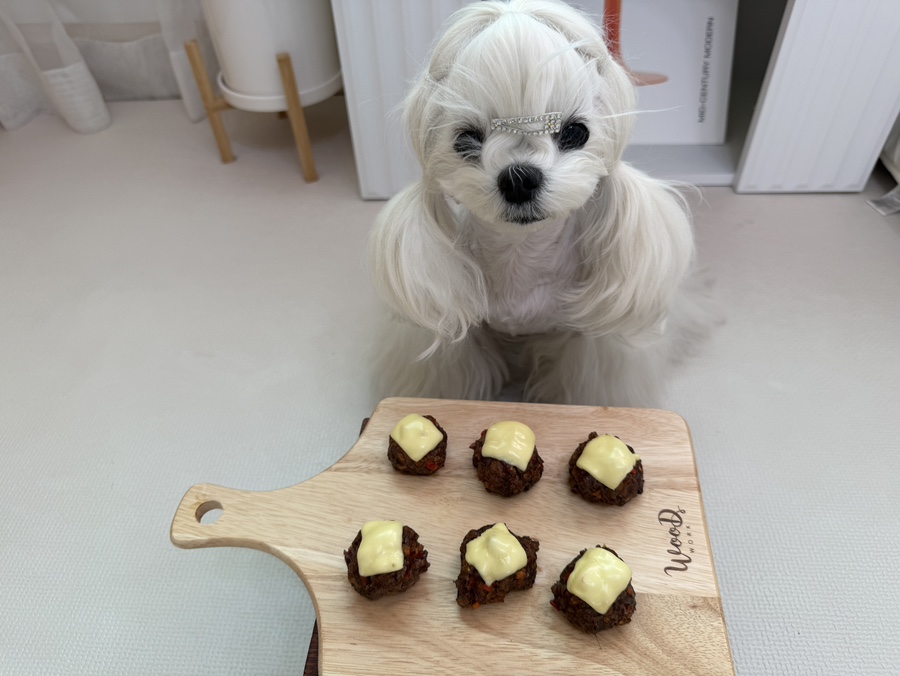 강아지 소고기 완자 수제 간식 레시피 (초보자용) — 사진 5