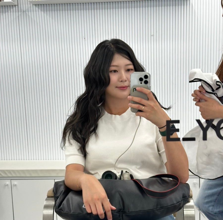 청담 이유 메이크업 후기: 솔이 실장님 헤어 스타일링 만족도 — 사진 12