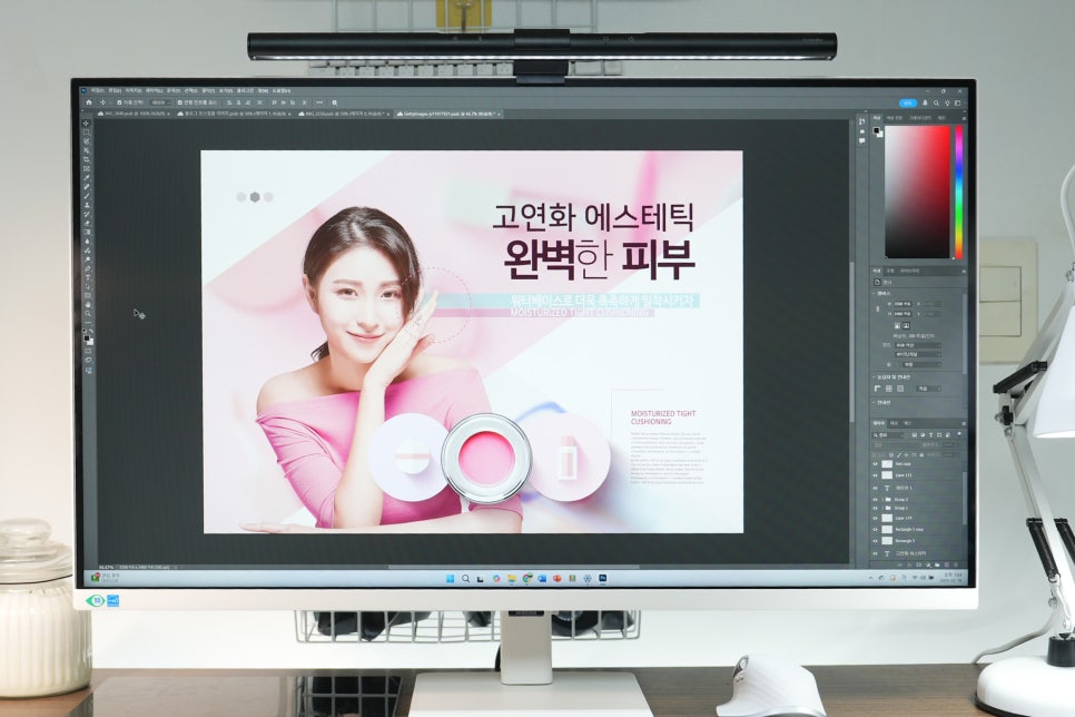 삼성 뷰피니티 S7 S32D701 실사용 리뷰, 업무용 32인치 4K 모니터로 다시 정리 이미지 6