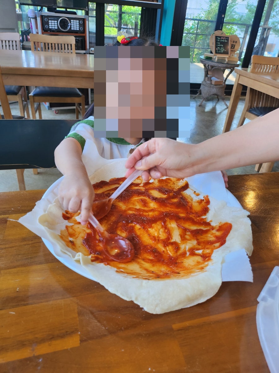 칠곡 수목원 피자 만들기 체험 후기 — 사진 9