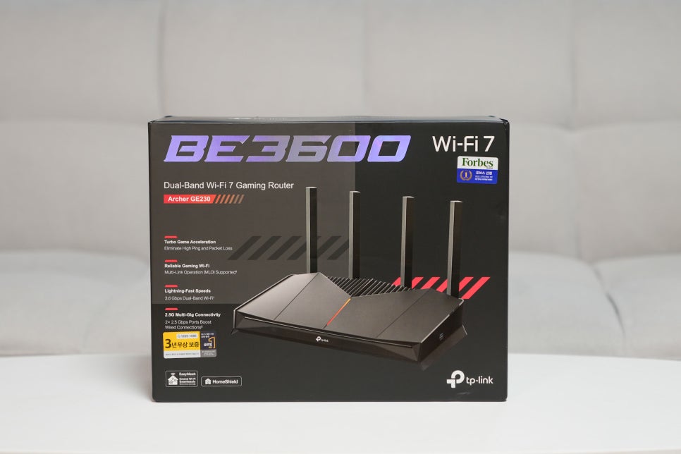 티피링크 공유기 Archer GE230 Wi-Fi 7, 와이파이 공유기추천 기준으로 본 교체 타이밍 이미지 3