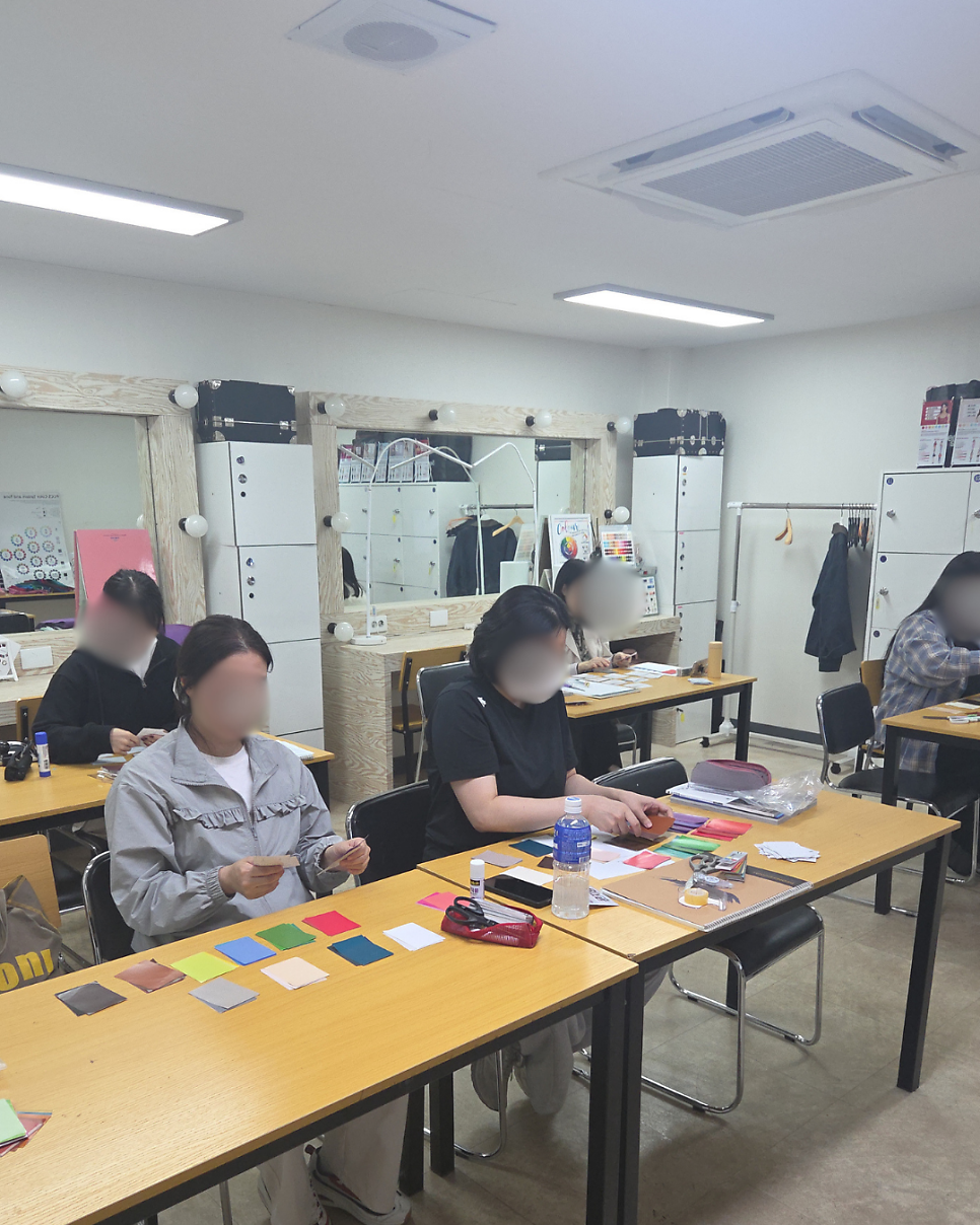 구로/영등포 국비 미용학원: 퍼스널컬러 & 골격진단 과정 — 사진 4