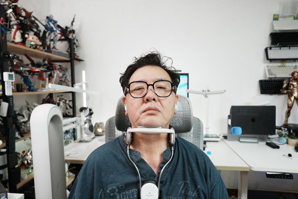 엠피케어 거북목 교정기, 고개가 돌아가는 목 교정기를 써보니 이미지 2