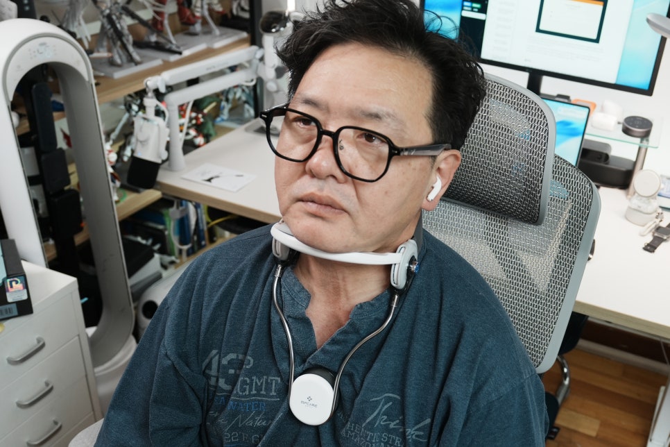 엠피케어 거북목 교정기, 고개가 돌아가는 목 교정기를 써보니 이미지 13