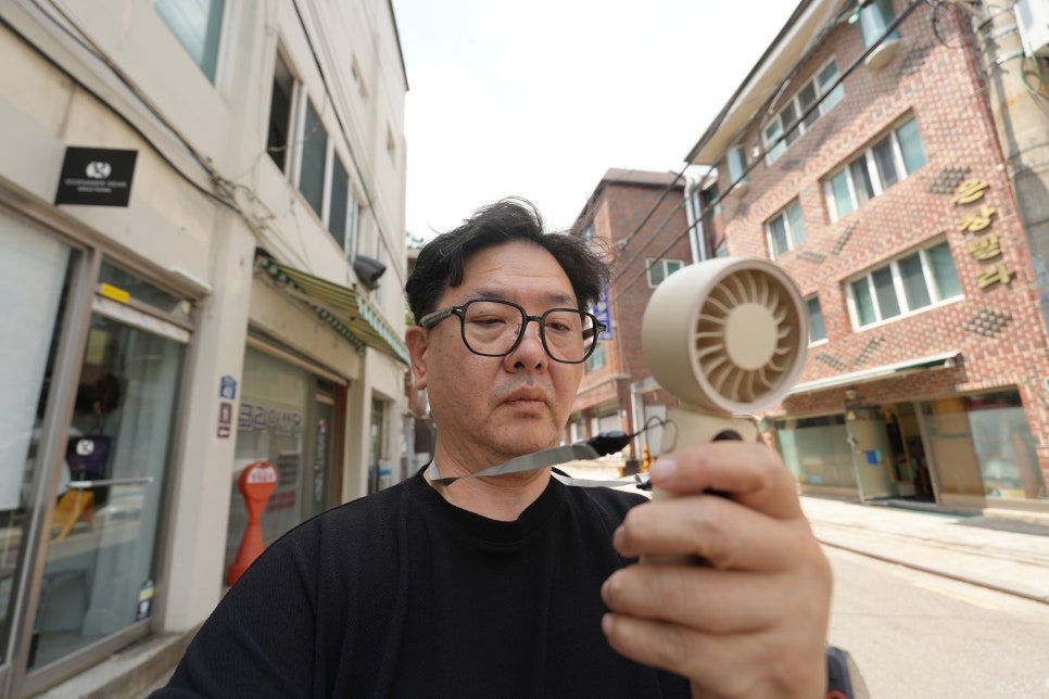 Aecooly 휴대용선풍기 추천, 여름 외출시는 넥밴드 선풍기로 집에서는 손선풍기로.. 이미지 9
