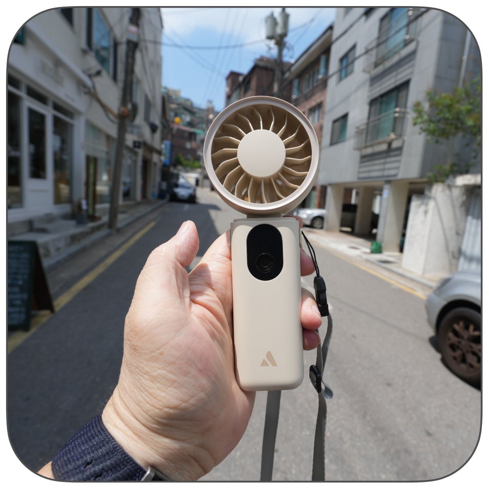 Aecooly 휴대용선풍기 추천, 여름 외출시는 넥밴드 선풍기로 집에서는 손선풍기로..