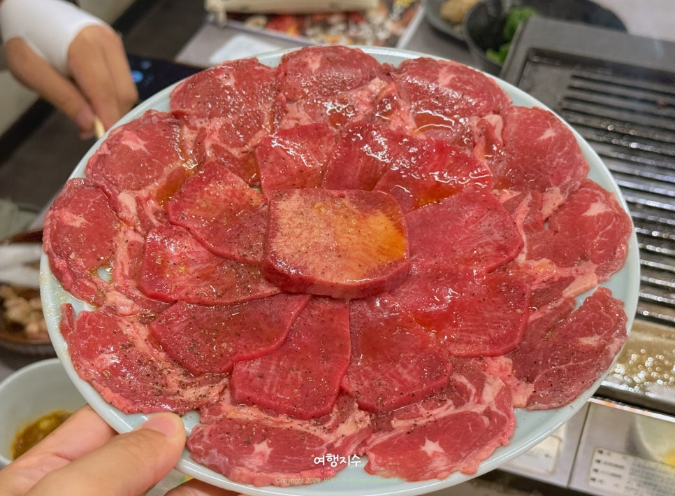 후쿠오카 야키니쿠 맛집 '테츠야' 1인 5천엔 코스 후기 — 사진 18