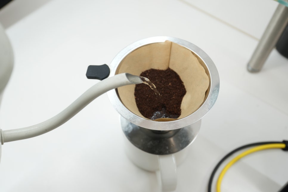 핸드드립 커피 필터 여과지 1~2인용 400매, 홈카페에서 써보니 이미지 10