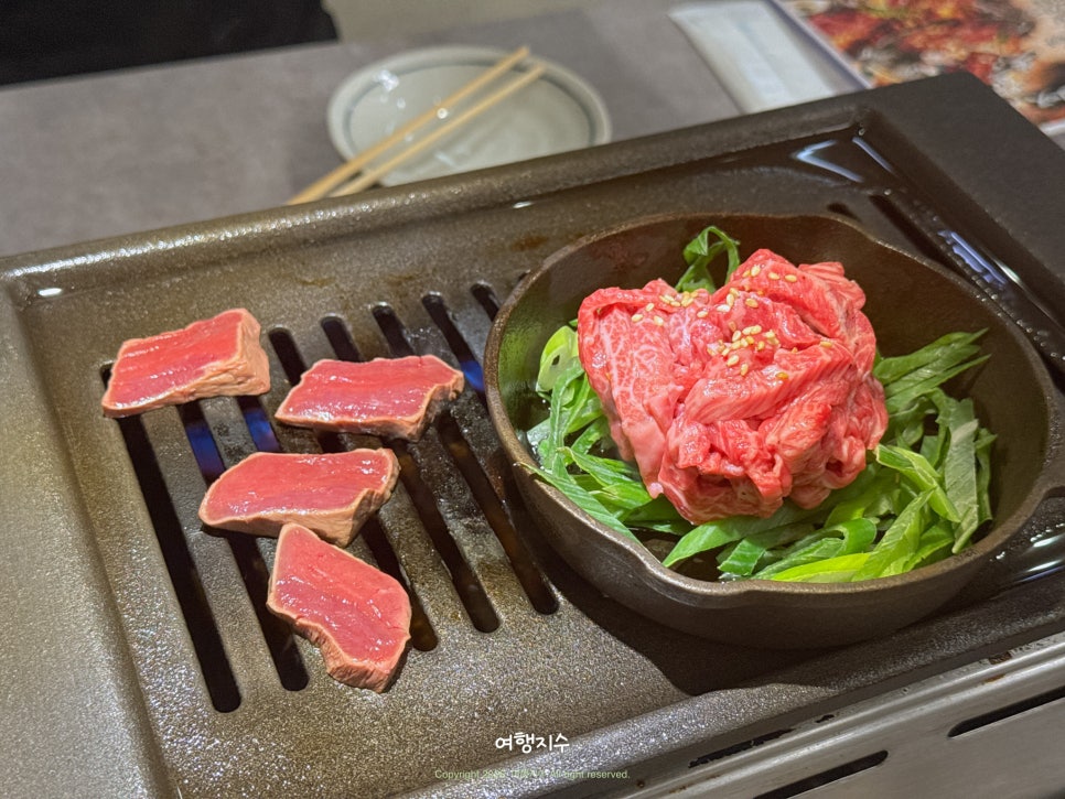 후쿠오카 야키니쿠 맛집 '테츠야' 1인 5천엔 코스 후기 — 사진 20