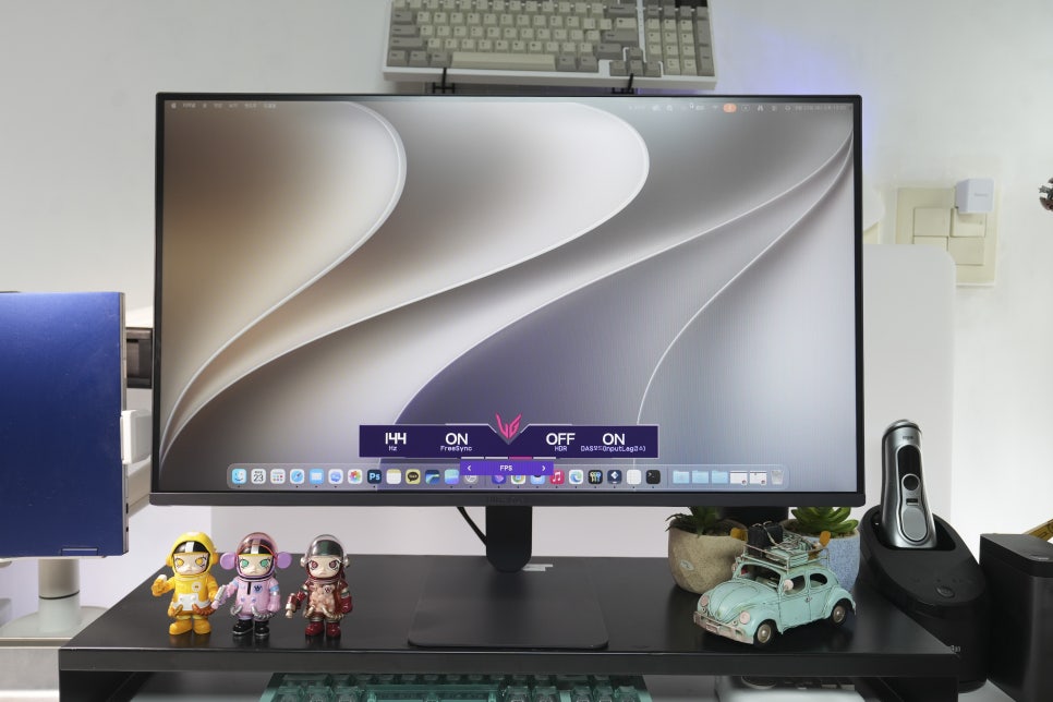 27인치 가성비 게이밍모니터 LG 27G411B, 맥북프로 듀얼 모니터연결로 사용해보니 이미지 5