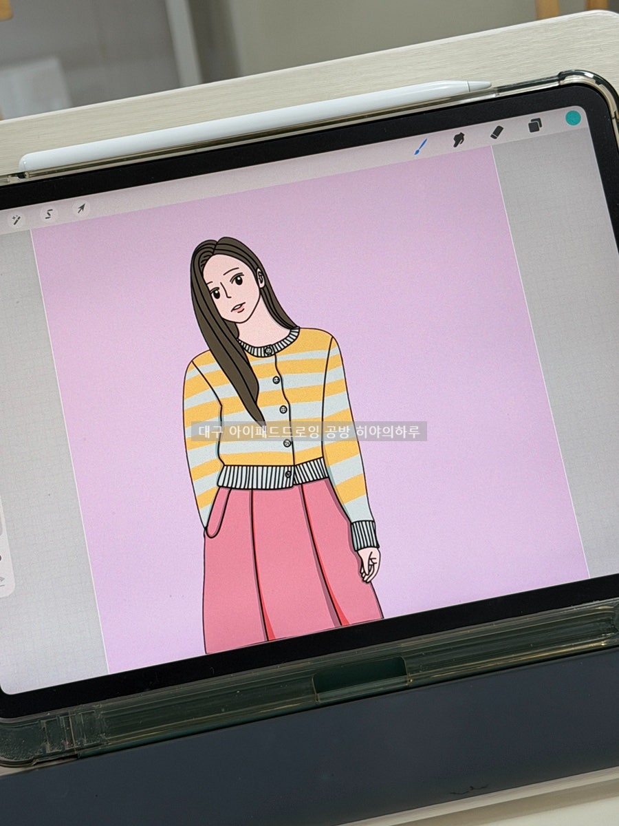 아이패드 드로잉 온라인 클래스: 라인 드로잉으로 힐링하는 취미 미술 — 사진 3