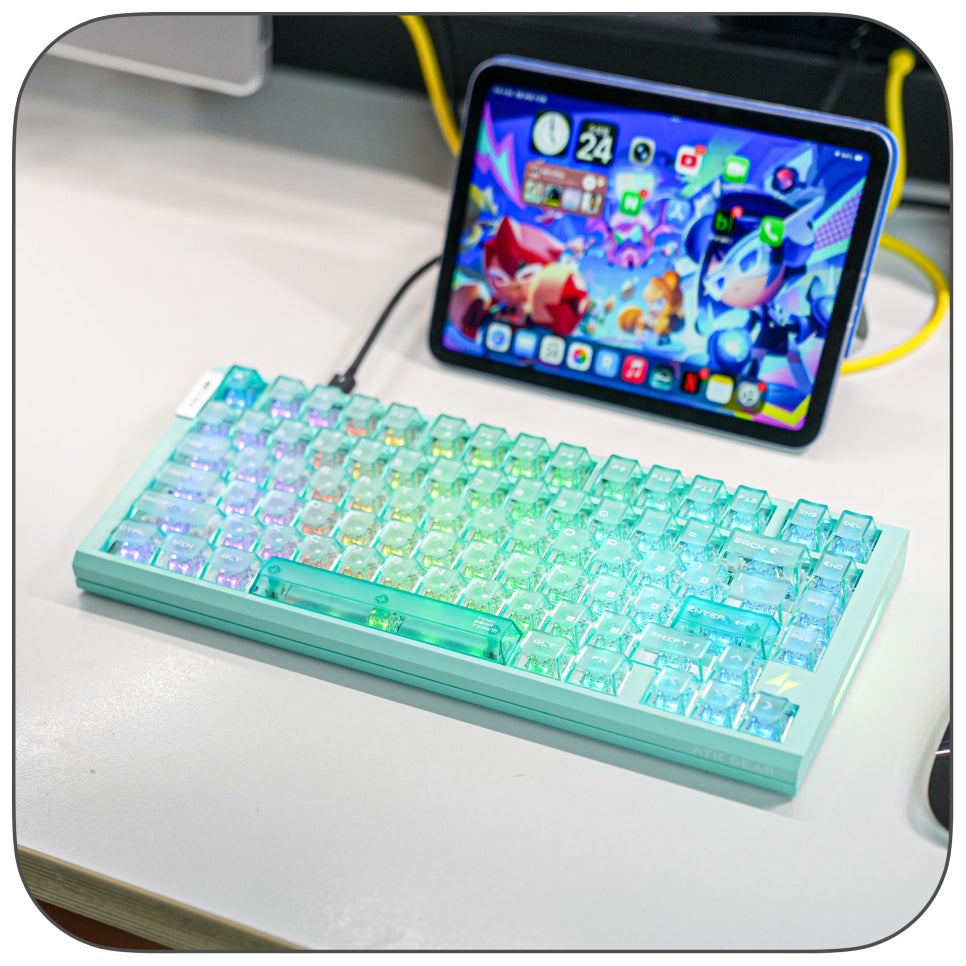 ATK RS Air 8K 자석축 키보드 75% 배열의 81키 맥북 사용해보니.. 게이밍 키보드추천