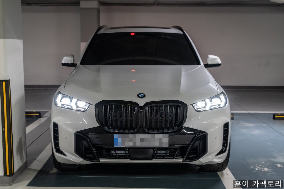 실제 출고된 BMW X5 차량