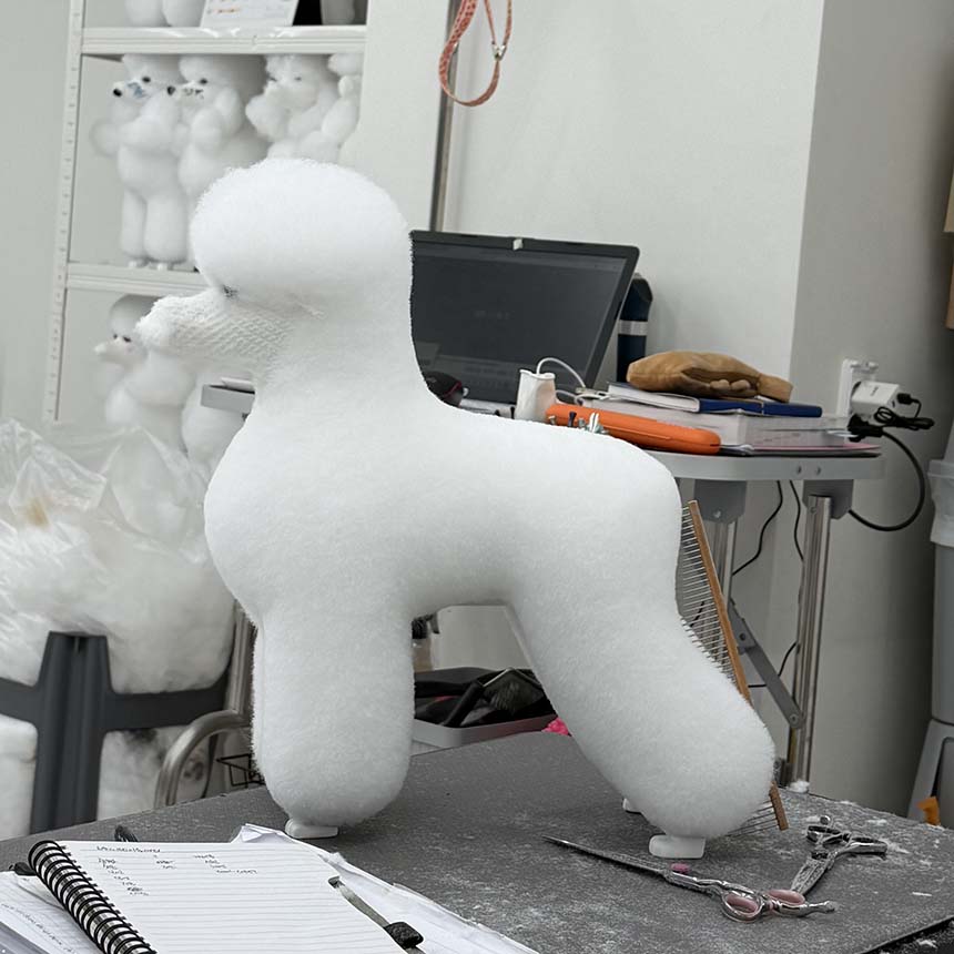 부산 강아지 위그 램클립 미용 마스터 과정 — 사진 4