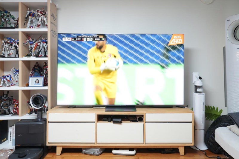 TCL SQD-Mini LED TV, C8L 월드컵 중계 스포츠TV 사용 후기, 거실에서 즐기는 홈 응원 이미지 6