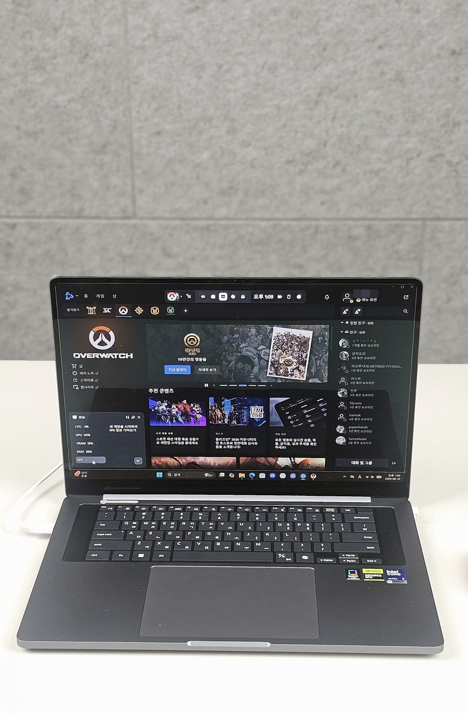 삼성 게이밍 노트북 삼성 갤럭시북6 울트라 NT960UJH-X94A 고성능 AI 노트북 추천 이미지 6