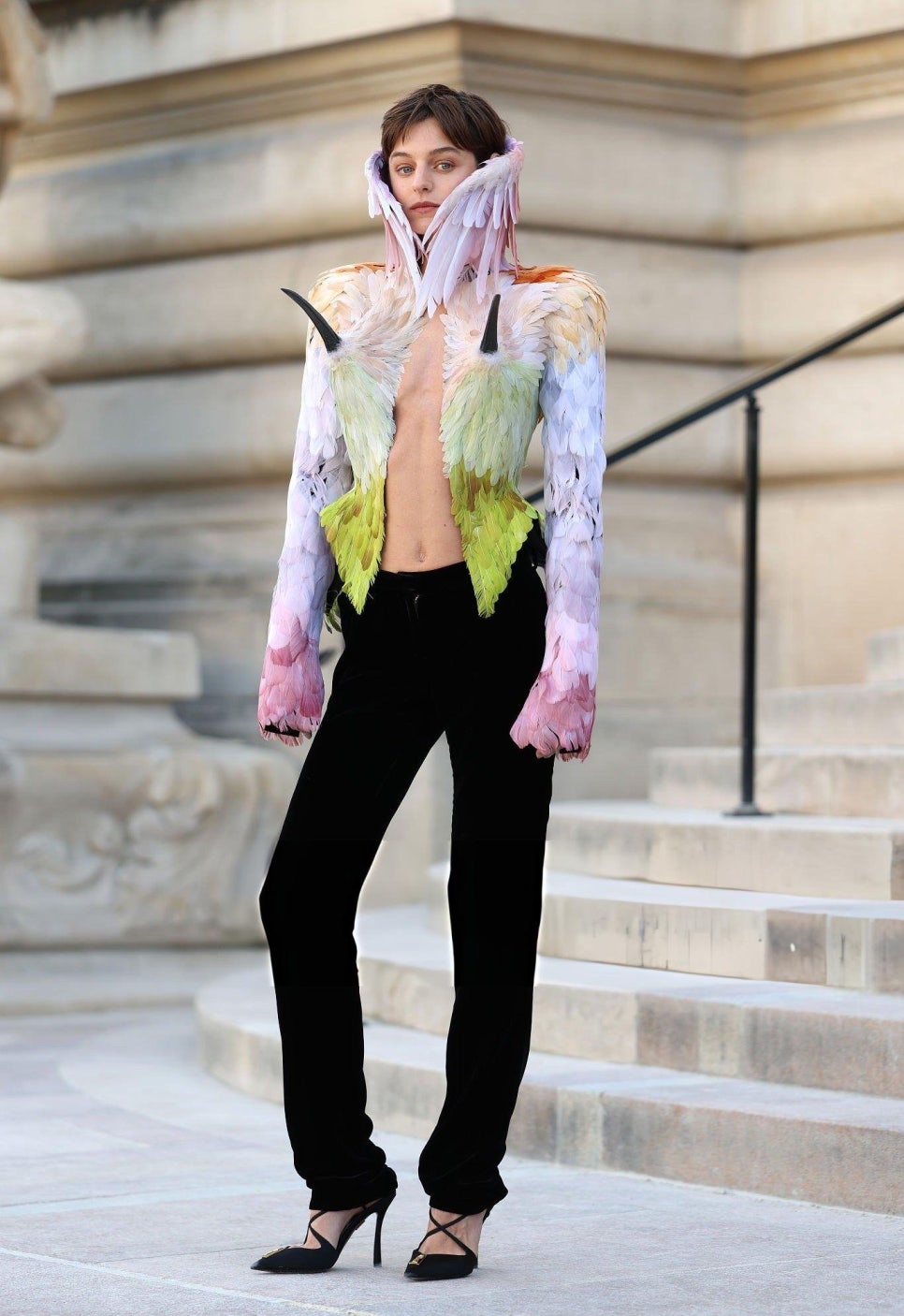 스키아파렐리 FW2026 꾸뛰르쇼에 참석한 셀럽들 패션 모음 다시 화제가 되는 흐름이다 이미지 5