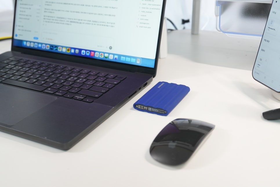 삼성 T7 Shield SSD 외장하드 추천, 맥북프로 M4 Max 1TB도 부족할 때 쓰는 추가 저장공간 이미지 4
