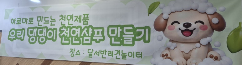 강아지 반려견 아로마 샴푸 만들기: 달서반려견 놀이터 클래스 후기