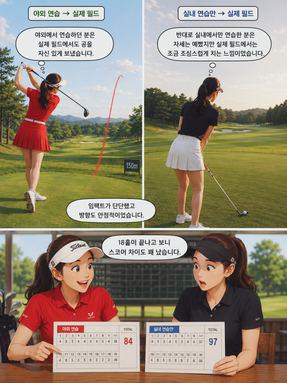 부평 골프레슨, 초보 위한 실내 vs 야외 연습장 비교 후기 — 사진 4