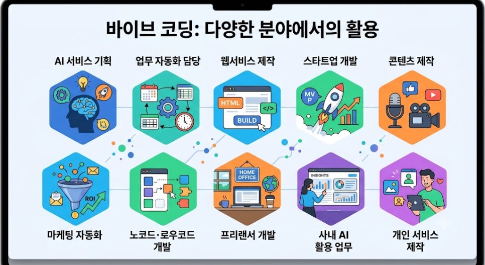 방학역바이브코딩학원 AI 코딩 후기: 비전공자도 업무 자동화 가능?