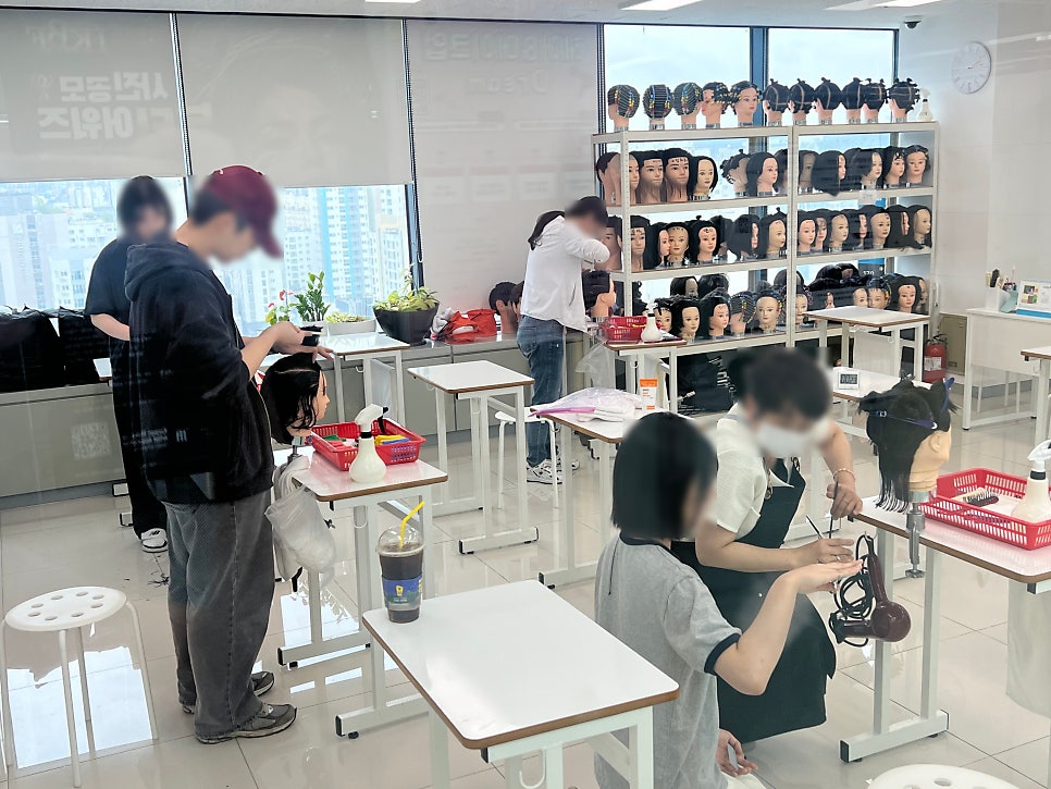 부천미용학원 강아지 미용 과정, 이용사 도전 후기 — 사진 3