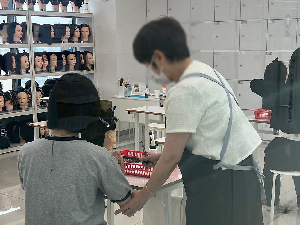 부천미용학원 강아지 미용 과정, 이용사 도전 후기 — 사진 6