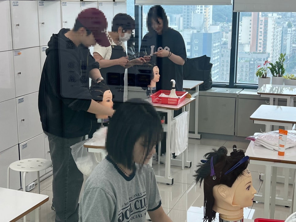 부천미용학원 강아지 미용 과정, 이용사 도전 후기 — 사진 17