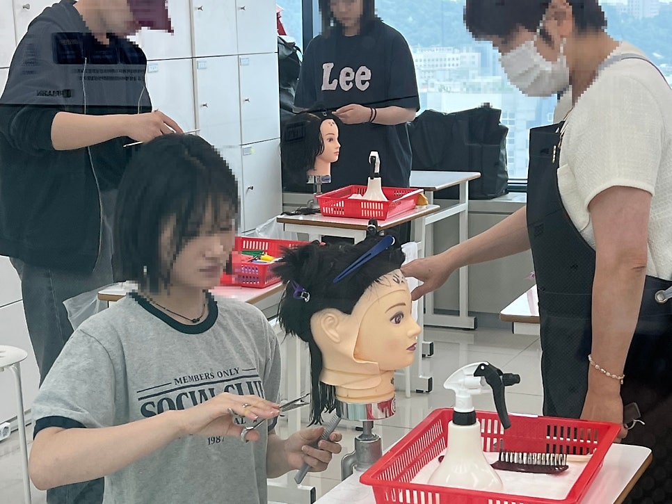 부천미용학원 강아지 미용 과정, 이용사 도전 후기 — 사진 8
