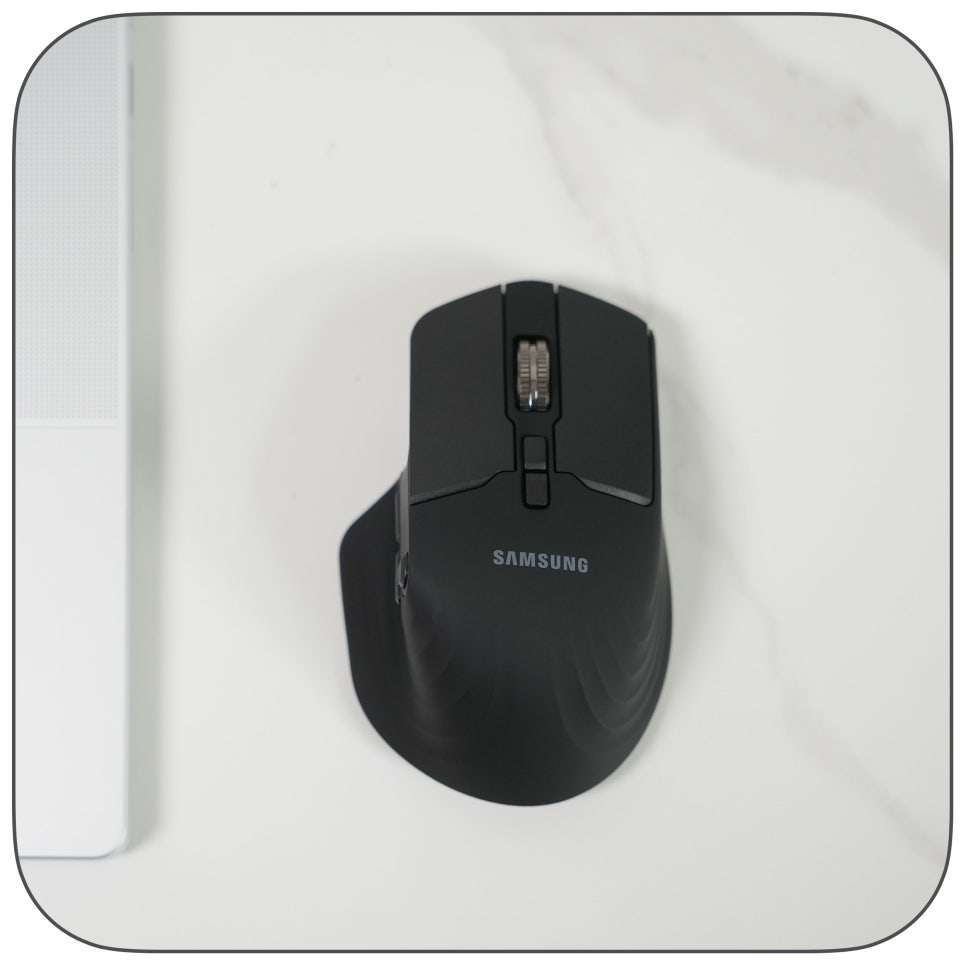 삼성마우스 SM-R2200QB 추천, 노트북 작업용 저소음 인체공학 세미 버티컬 업무용무선마우스 후기